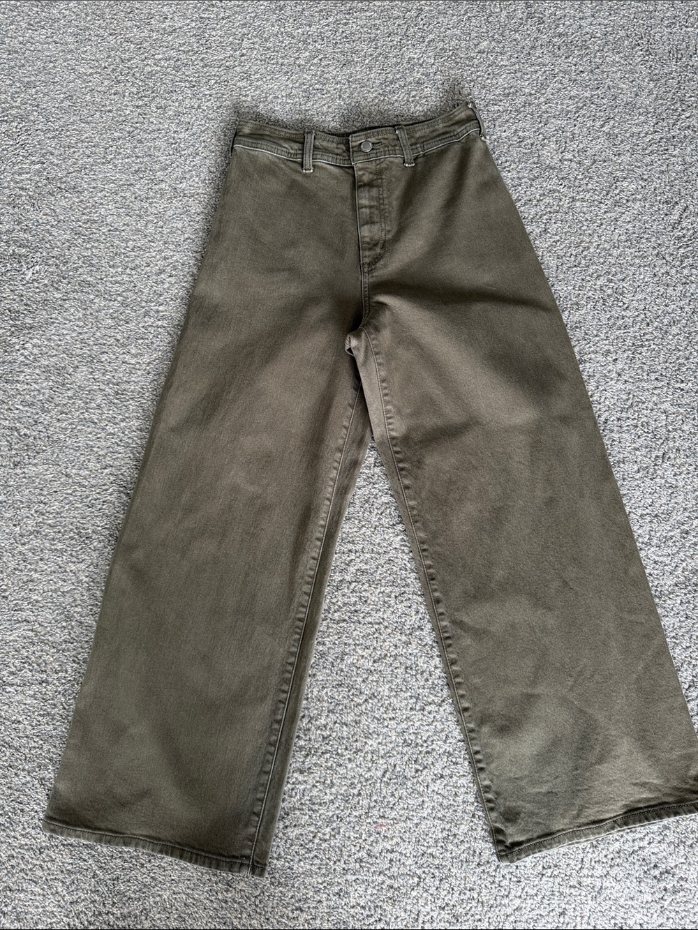 Universal Thread Women's Wide-Leg Pants - Olive